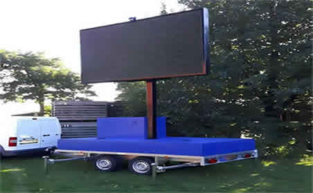 LED Display Screens in Trucks: A Promotional Application for Gas Station Brands