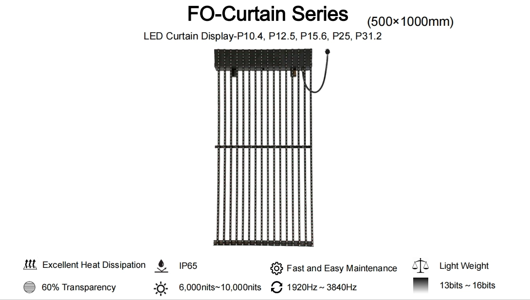 LED Curtain Display