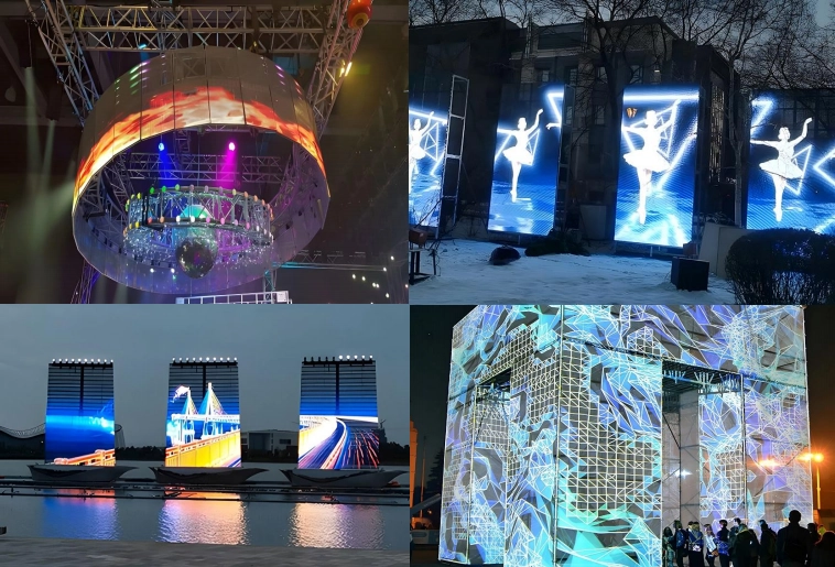 High Transparency Outdoor Rental Transparent LED Display