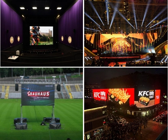 outdoor rental LED screen