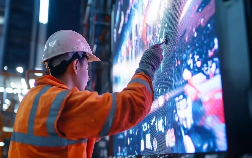 small pitch LED display Installation