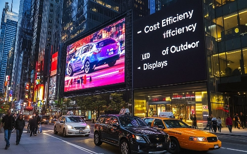 Outdoor LED Displays | Advantages and Effectiveness in Advertising