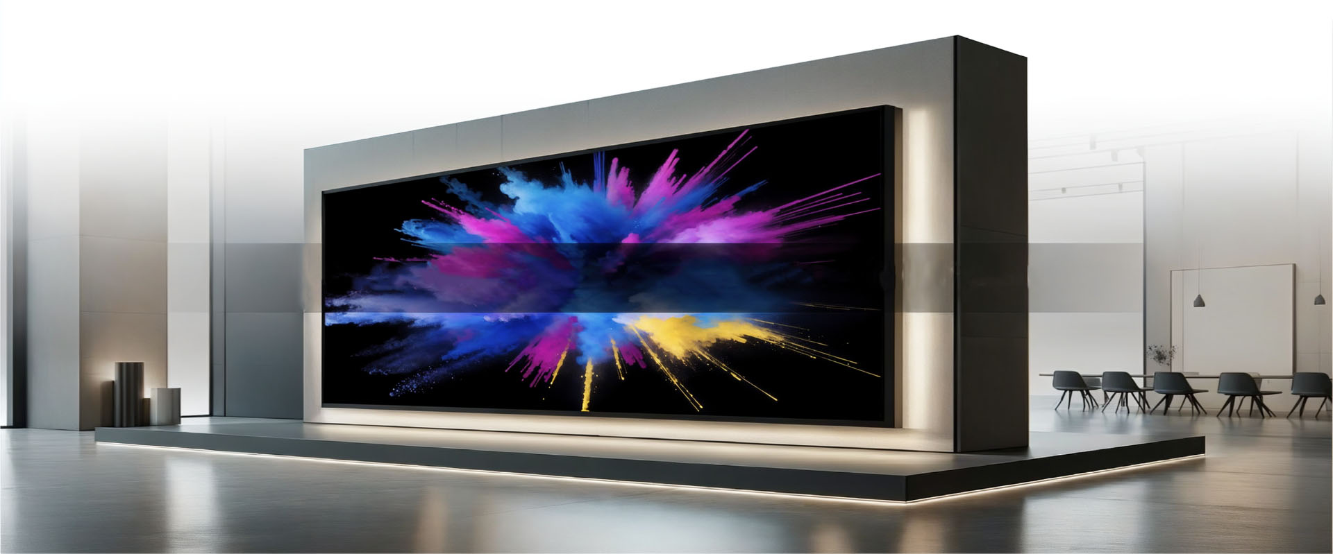 High-end indoor mLED quantum dots and environmentally friendly arsenic-free direct display large screens