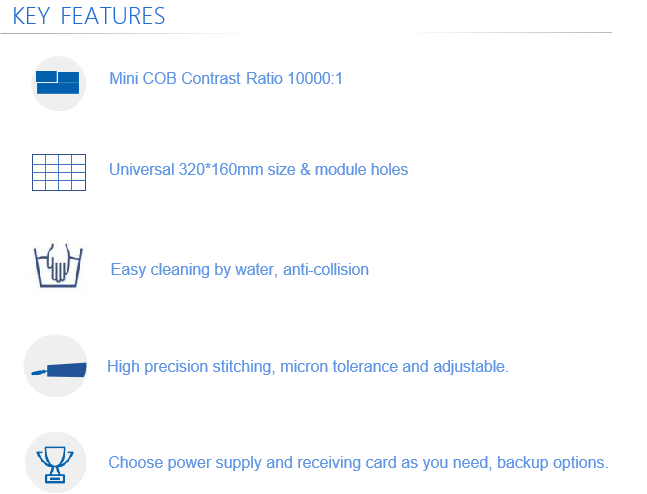 P1.53 & P1.86 Indoor COB LED Display