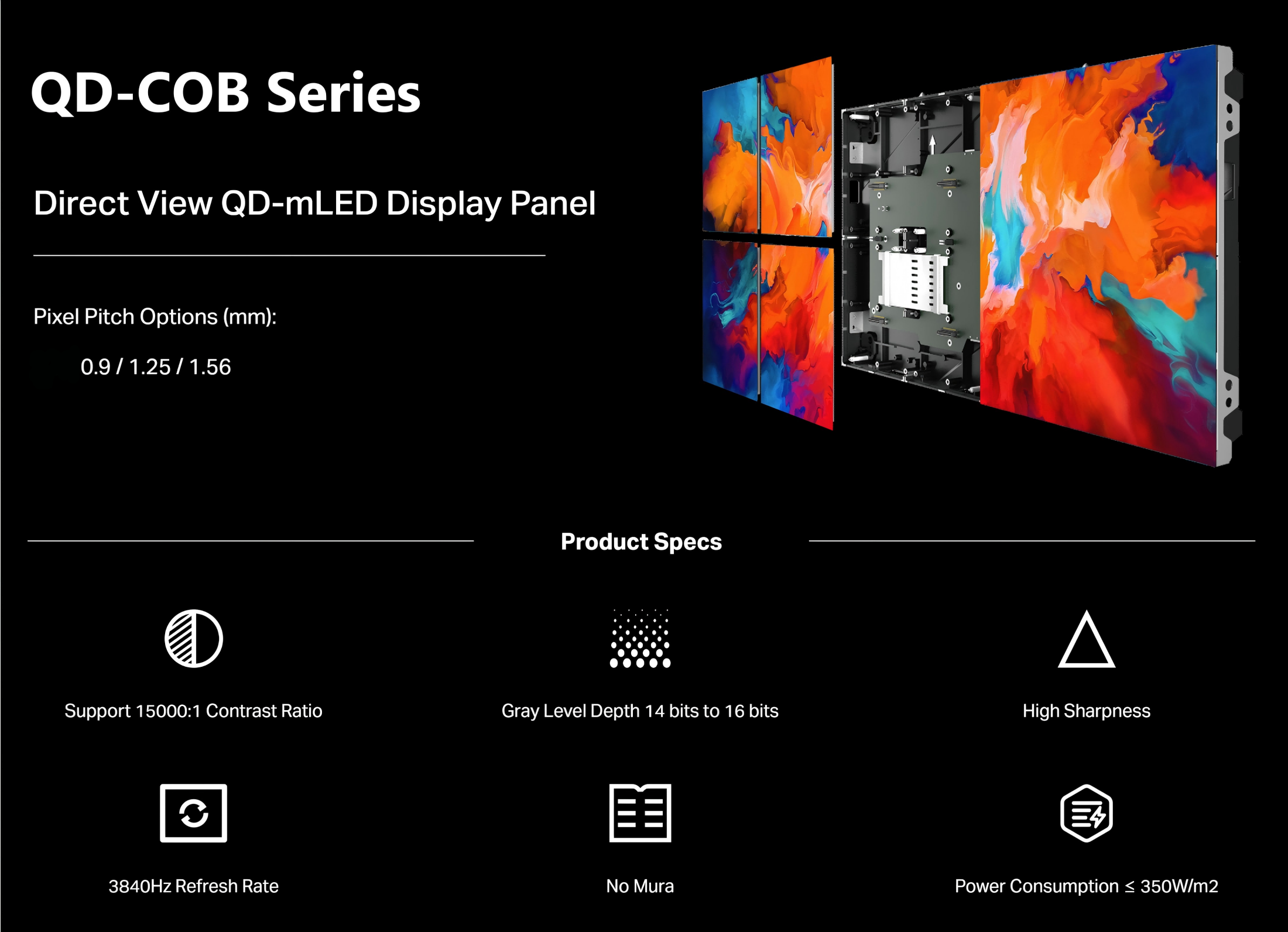 Quantum Dot COB Intelligent LED Display